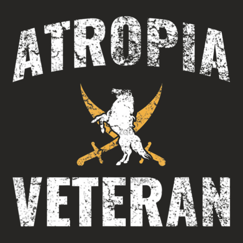 Army War In Atropia Veteran 20512 Ladies Fitted T-Shirt by femalesbaubles | Artistshot