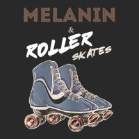 Melanin And Roller Skates Vintage Black Girl Printed Hat | Artistshot