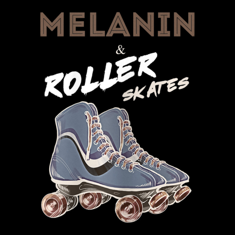 Melanin And Roller Skates Vintage Black Girl Kids Cap | Artistshot