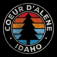 Coeur D'alene Idaho Id Vintage Retro 70s Toddler Sweatshirt | Artistshot