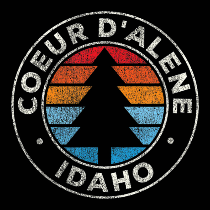 Coeur D'alene Idaho Id Vintage Retro 70s Toddler 3/4 Sleeve Tee by michaelyounger19 | Artistshot