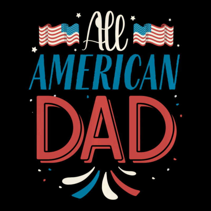 All American Dad 4th Of July Boys Men Usa Flag Lightweight Hoodie by degreesgunner | Artistshot