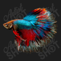 Red Blue Betta Fish Jambrong Classic T-shirt | Artistshot