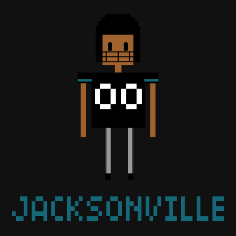 Retro Jacksonville Fan 8 Bit Variation Graphic T-shirt by StarActon | Artistshot