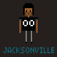 Retro Jacksonville Fan 8 Bit Variation Tank Top | Artistshot