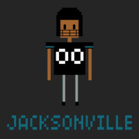 Retro Jacksonville Fan 8 Bit Variation Unisex Hoodie | Artistshot