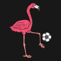 Flamingo Playing Soccer Football Player Men, Women, Kids Flannel Shirt | Artistshot