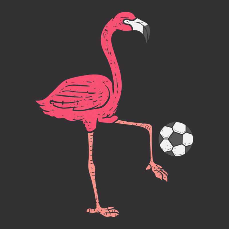 Flamingo Playing Soccer Football Player Men, Women, Kids Vintage Hoodie And Short Set by ScottArtist | Artistshot