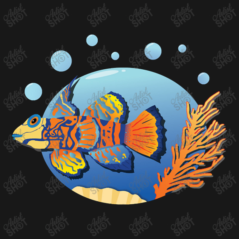 Mandarin Fish Synchiropus Splendidus Dragonet Flannel Shirt by webberkyla | Artistshot