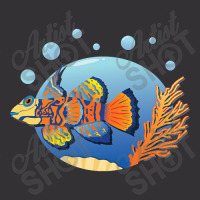 Mandarin Fish Synchiropus Splendidus Dragonet Vintage Hoodie | Artistshot