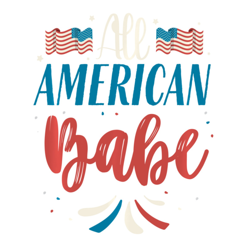 All American Girl 4th Of July Women Men Usa Sticker | Artistshot