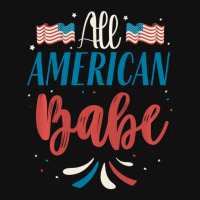 All American Girl 4th Of July Women Men Usa Oval Patch | Artistshot