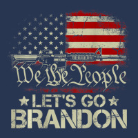 Gun Flag Let's Go Branson Brandon Lets Go Branson (on Back) Ladies Denim Jacket | Artistshot