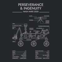 Perseverance & Ingenuity - Mars 2020 (white Stencil - No Background) 1 Crewneck Sweatshirt | Artistshot