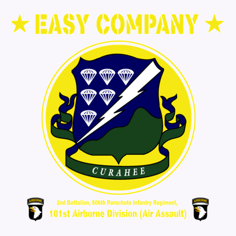 Easy Company Inspired By Of Brothers Classic 70s Tank Top by alkokosecgine | Artistshot