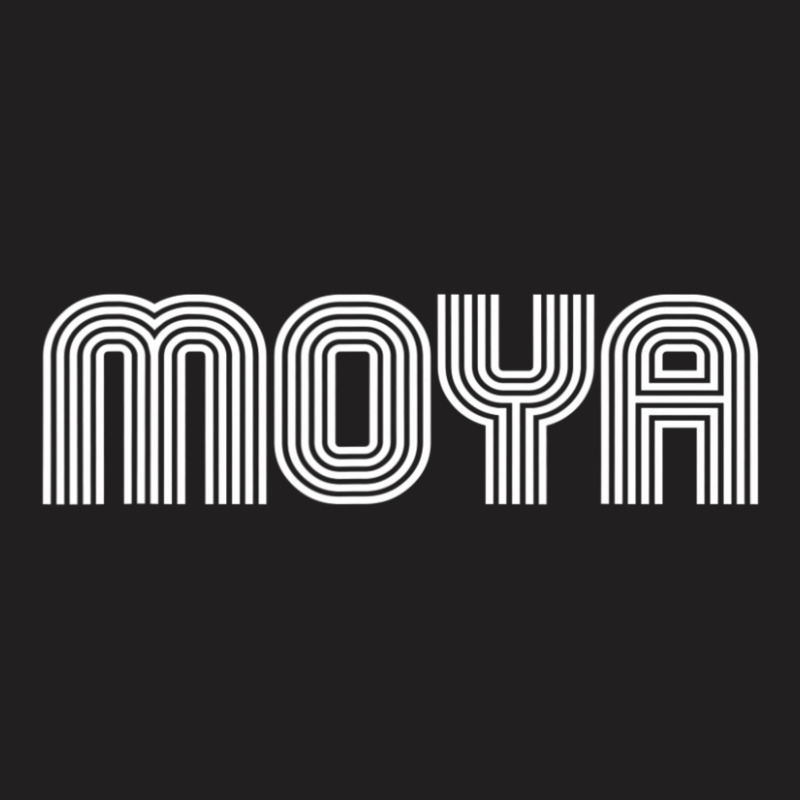 Moya Name Vintage Retro 70s 80s Style T-shirt | Artistshot