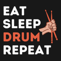 Eat Sleep Drum Repeat Drummer Music Classic  Aesthetic Flannel Shirt | Artistshot