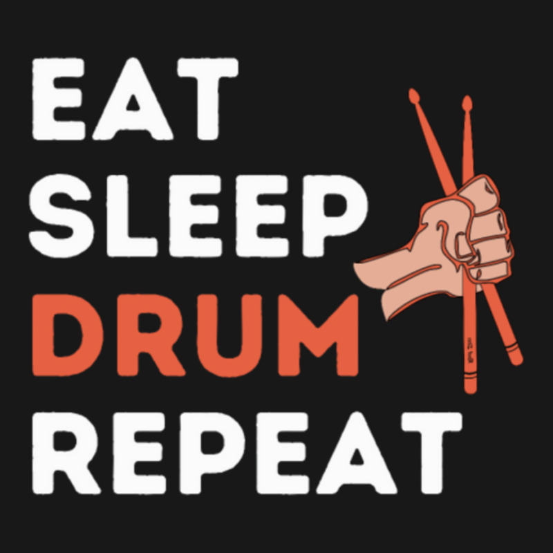 Eat Sleep Drum Repeat Drummer Music Classic  Aesthetic Flannel Shirt | Artistshot