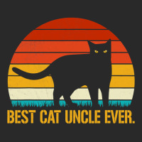 Best Cat Uncle Ever Vintage Retro Cat Kitten Lover Printed Hat | Artistshot