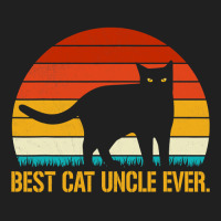 Best Cat Uncle Ever Vintage Retro Cat Kitten Lover Ladies Polo Shirt | Artistshot