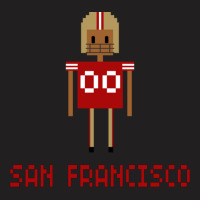 Retro San Francisco Fan 8 Bits Variation T-shirt | Artistshot