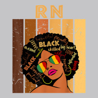 Rn Registered Nurse Afro African Women Black History Month T Shirt Baby Bodysuit | Artistshot