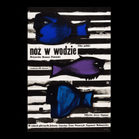 Knife In The Water Noz W Wodzie Polish Poster Of The 1962 Cult Polish  Men's 3/4 Sleeve Pajama Set | Artistshot