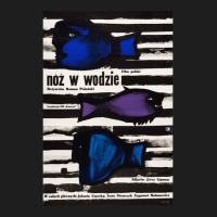 Knife In The Water Noz W Wodzie Polish Poster Of The 1962 Cult Polish  Classic T-shirt | Artistshot