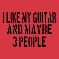 Guitar I Like My Guitar And Maybe 3 People Classic Girl Men's Polo Shirt | Artistshot