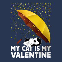 My Cat Is My Valentine For Dark Ladies Denim Jacket | Artistshot