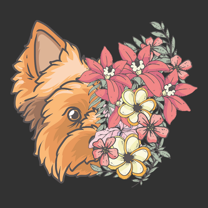 Yorkie T  Shirt Yorkshire Terrier With Flowers T  Shirt Baby Bodysuit by gibsonjosefa279 | Artistshot