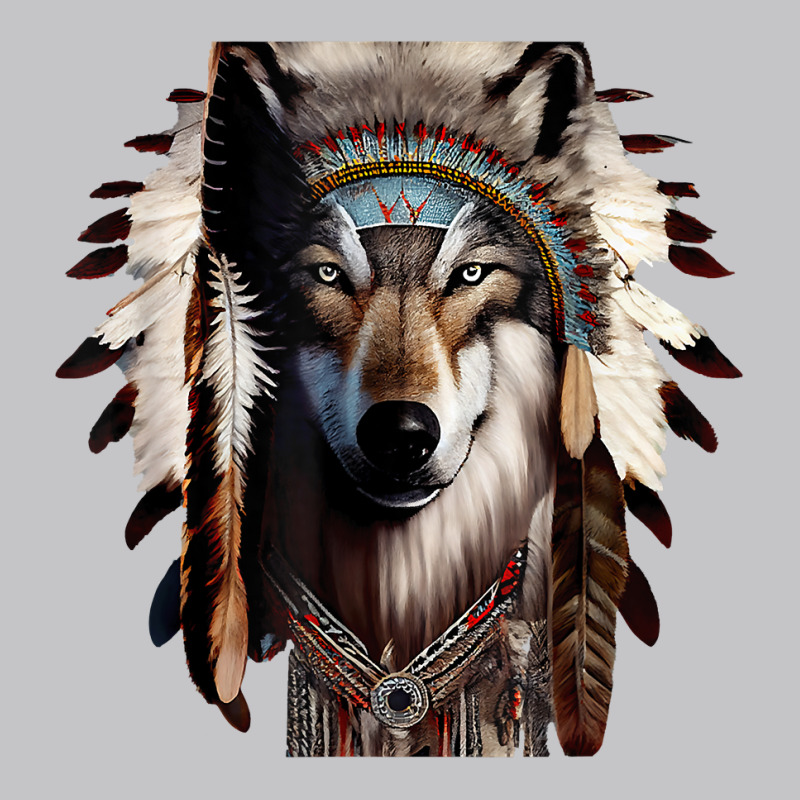 Ethnic Tribal Wolf Head Boho Feather Native American T Shirt Baby Bodysuit by sarlesfo | Artistshot