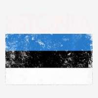 Vintage Estonia Estonian Flag Pride Gift Graphic T-shirt | Artistshot