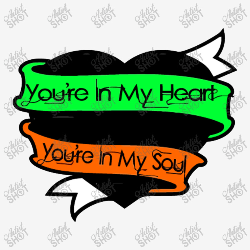 In My Heart Rod Oval Patch | Artistshot