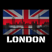 Souvenir London City Vintage Uk Flag British V-neck Tee | Artistshot