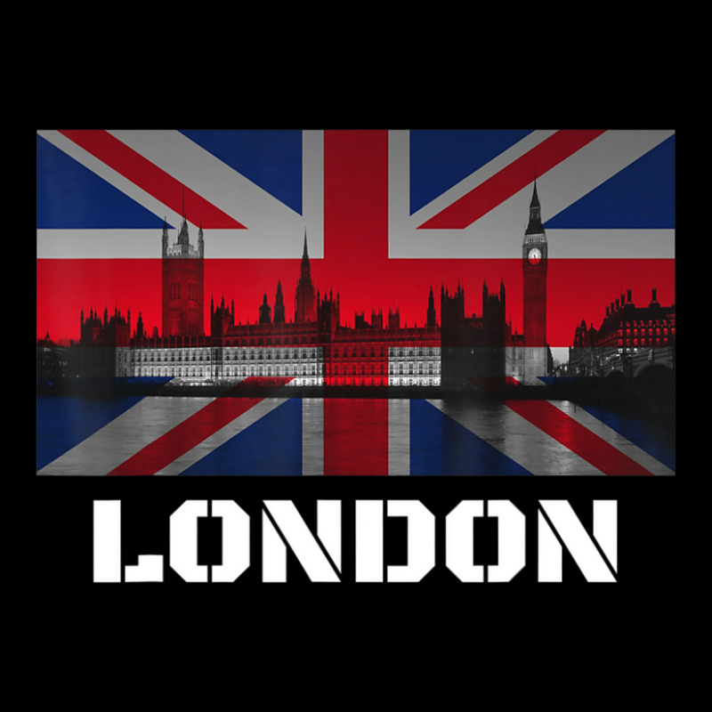 Souvenir London City Vintage Uk Flag British V-Neck Tee by dangduy2 | Artistshot