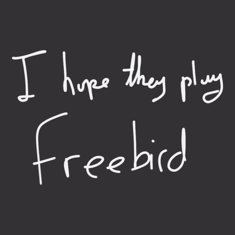 I Hope They Play Freebird White 70s Vintage Short | Artistshot