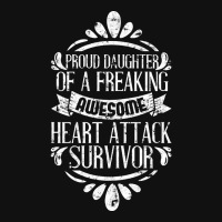 Heart Attack Survivor Heart Surgery Daughter Graphic Youth T-shirt | Artistshot