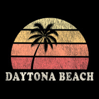 Daytona Beach Fl Vintage 70s Retro Throwback Long Sleeve Baby Bodysuit | Artistshot