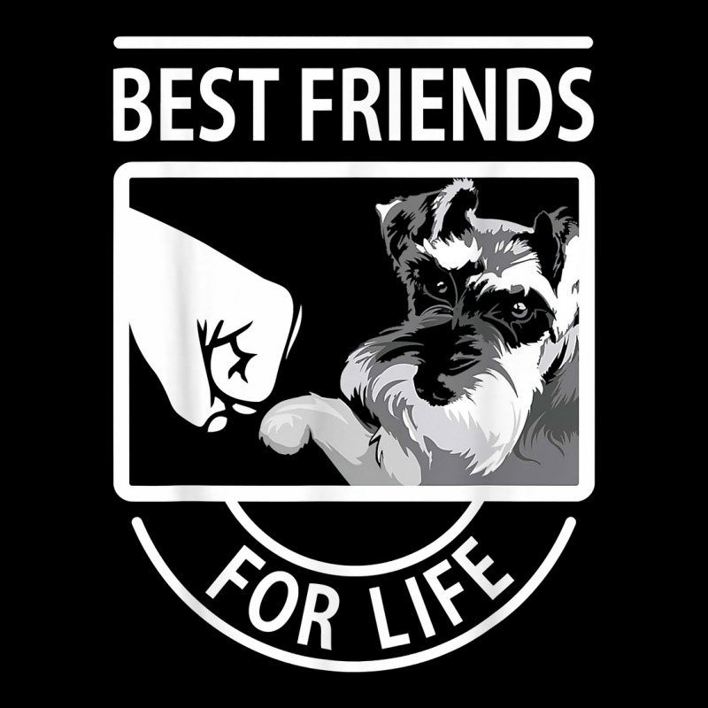 Schnauzer Best Friends For Life Tshirt Crew Socks | Artistshot