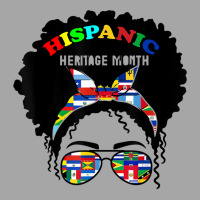 National Hispanic Heritage Month Latin Flags Messy Bun Latin T Shirt Toddler Sweatshirt | Artistshot