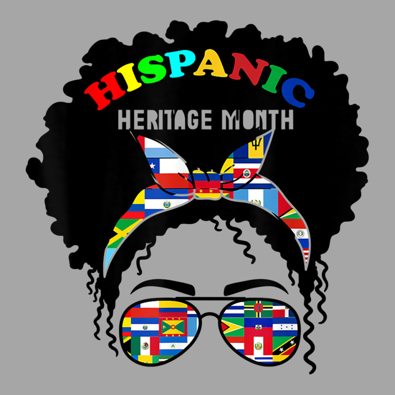 National Hispanic Heritage Month Latin Flags Messy Bun Latin T Shirt Toddler Sweatshirt by marge3nstbo | Artistshot