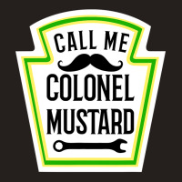 Colonel Mustard Funny Halloween Mustard Costume Tank Top | Artistshot