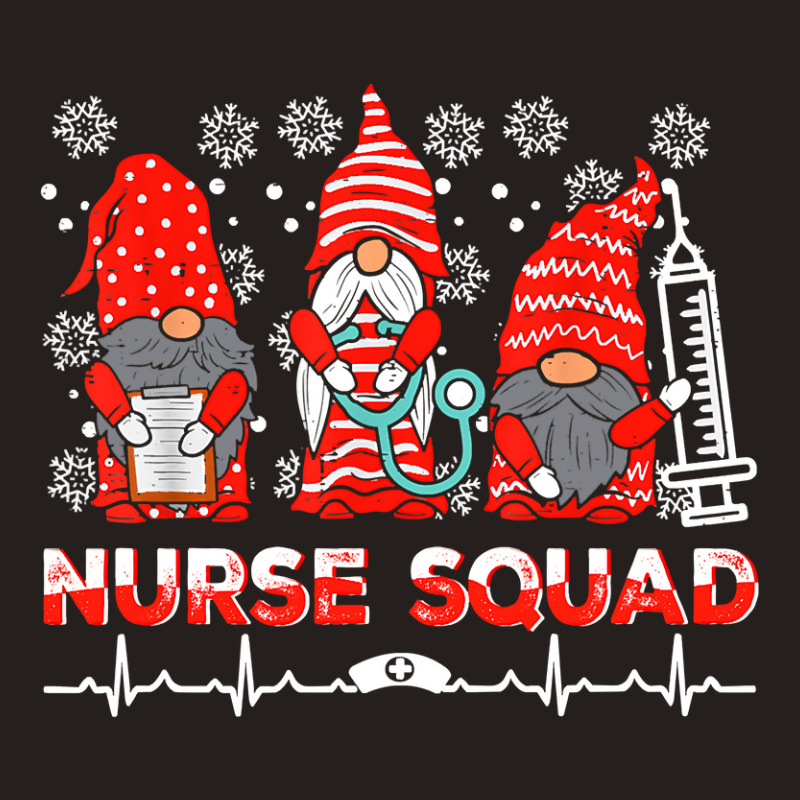 Christmas Scrub Tops Women Santa Squad Scrubs Nurse Squad Tank Top | Artistshot