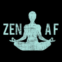 Zen Af Cute Yoga Clothes Funny Gifts Youth Hoodie | Artistshot