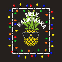 Mele Kalikimaka Pineapple Sunglasses   Christmas Light Tank Top | Artistshot