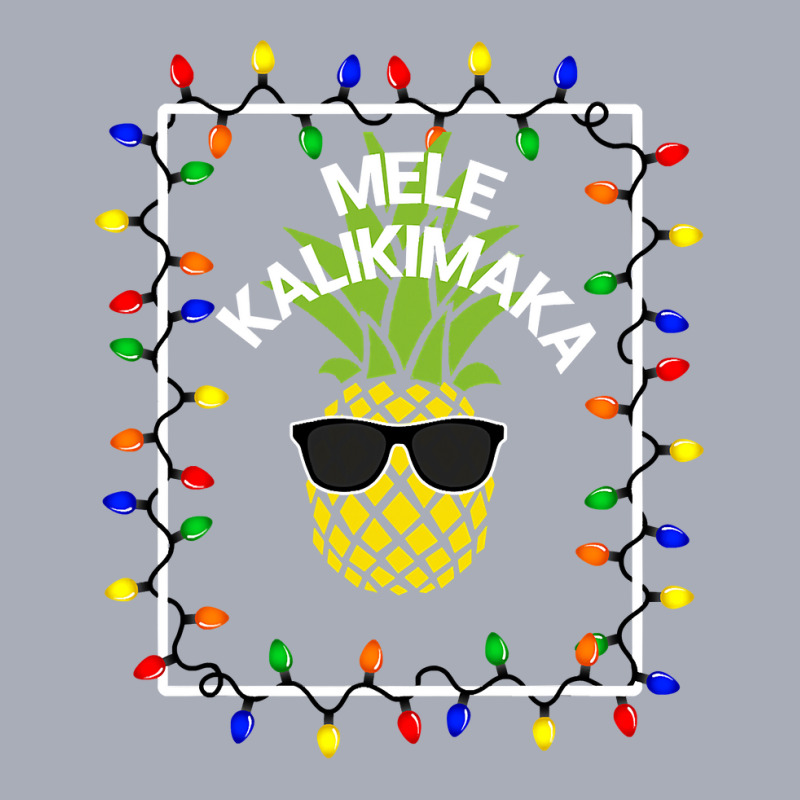 Mele Kalikimaka Pineapple Sunglasses   Christmas Light Tank Dress by Davidartist | Artistshot