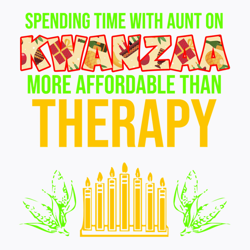 Spending Time With Aunt On Kwanzaa African Month Graphic Sweatshirt T-shirt | Artistshot