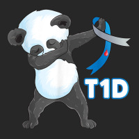 T1d Funny Cute Dabbing Panda Type 1 Diabetes Awareness T Shirt Men's T-shirt Pajama Set | Artistshot