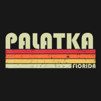 Palatka Fl Florida City Home Roots Retro 70s 80s Flannel Shirt | Artistshot